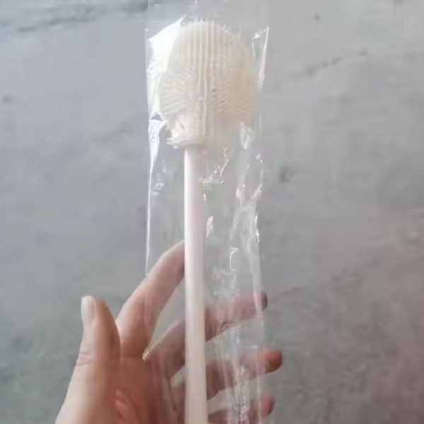 Imported Long-Handled Soft Silicone Cup Brush