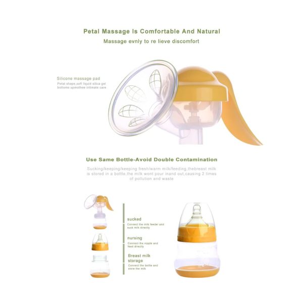 Imported Manual Breast Milk Pump - Image 2